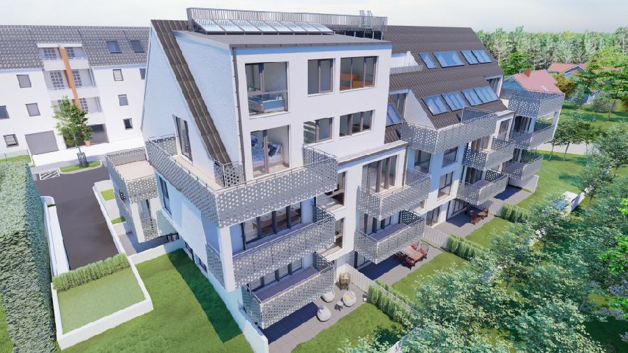 Wohnen am Marchfeldkanal - westseitige 2-Zimmerwohnung mit 10m² Balkon