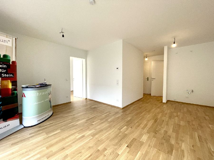 Westseitige 2 Zimmerwohnung mit Freifläche | Neubauprojekt am Marchfeldkanal 