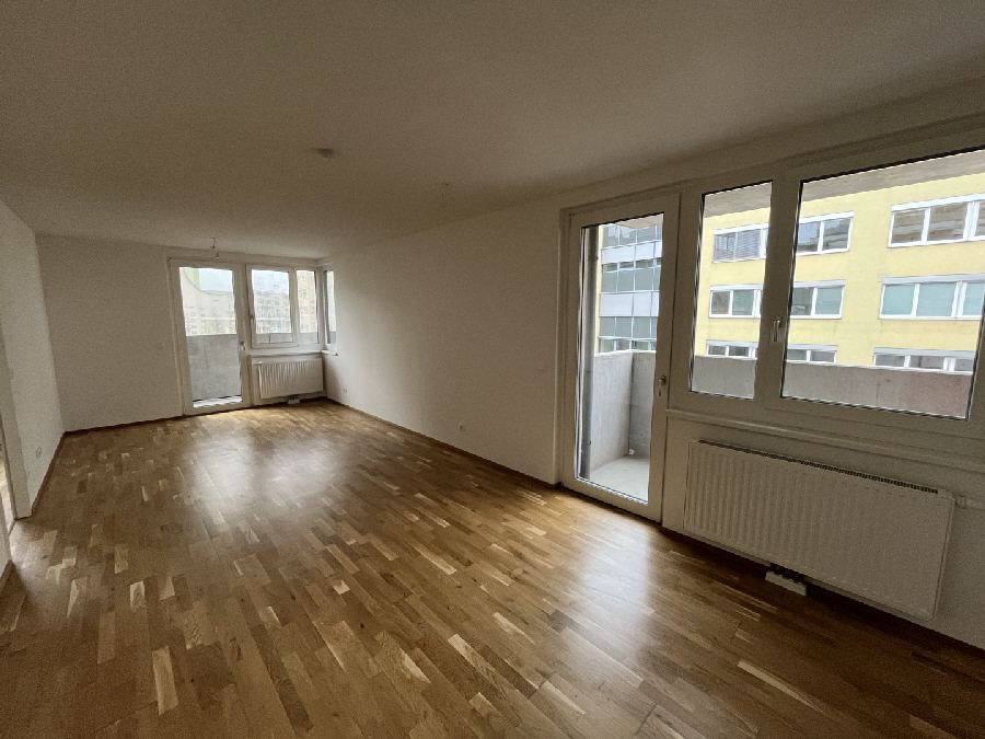 Geräumige 2-Zimmer-Wohnung mit zwei Balkonen 