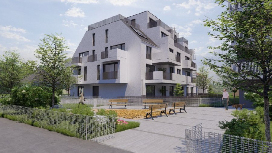 Wohnen beim Wasser - Traumhafte Terrasenwohnung mit Fernblick in Stammersdorf!
