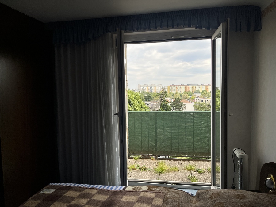 Ausblick Schlafzimme