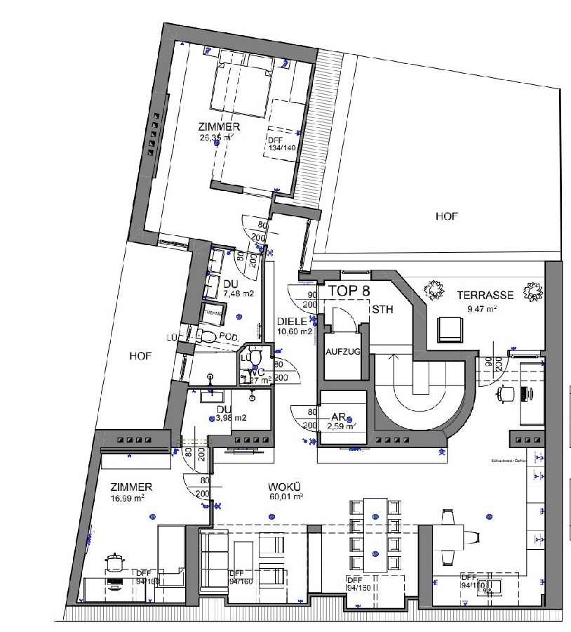 Wohnungsplan