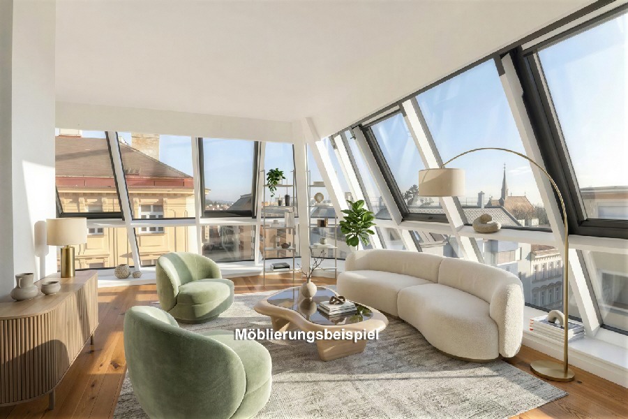 Wunderschöne Maisonettwohnung mit Hofseitiger Terrasse - Nähe Kutschkermarkt